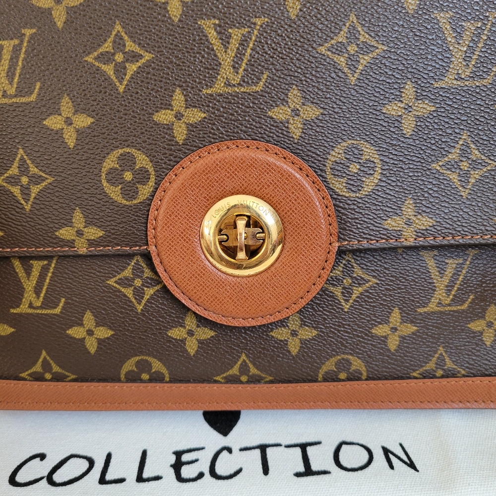 💕VERY RARE Authentic Louis Vuitton RASPAIL Crossbody/Shoulder Monogram - Picture 7 of 17